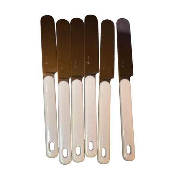 VTG Northland Stainless Japan Christmas Trees Flatware For 6 - 24 Pieces - Picture 6 of 11